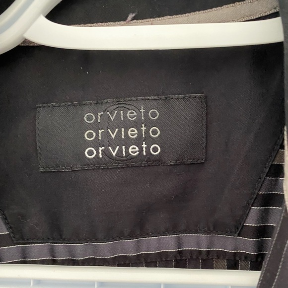 Orvieto long sleeves shirt size large vertical stripes - Picture 3 of 4